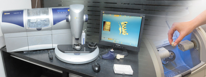 crown made machine at avant dental clinic kolkata