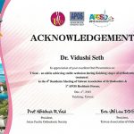 certificate at avant dental clinic kolkata